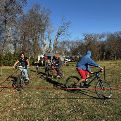 Foot down cycling game